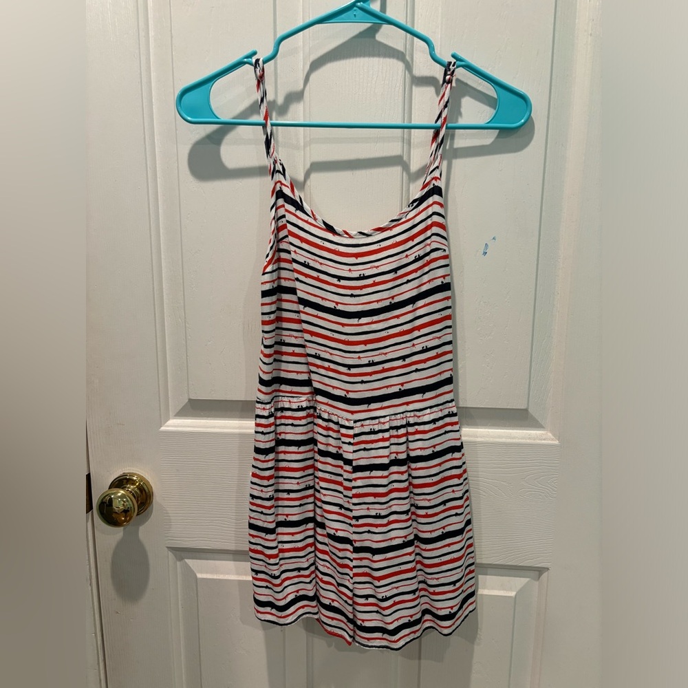Red White and Blue Romper